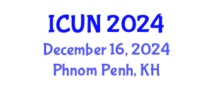 International Conference on Urology and Nephrology (ICUN) December 16, 2024 - Phnom Penh, Cambodia