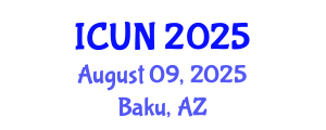 International Conference on Urology and Nephrology (ICUN) August 09, 2025 - Baku, Azerbaijan