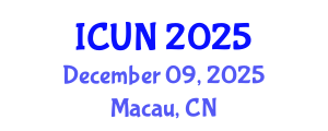 International Conference on Urology and Nephrology (ICUN) December 09, 2025 - Macau, China