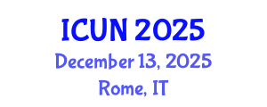 International Conference on Urology and Nephrology (ICUN) December 13, 2025 - Rome, Italy