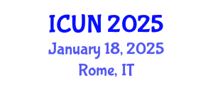International Conference on Urology and Nephrology (ICUN) January 18, 2025 - Rome, Italy