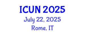 International Conference on Urology and Nephrology (ICUN) July 22, 2025 - Rome, Italy