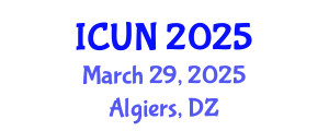 International Conference on Urology and Nephrology (ICUN) March 29, 2025 - Algiers, Algeria