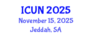 International Conference on Urology and Nephrology (ICUN) November 15, 2025 - Jeddah, Saudi Arabia