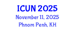 International Conference on Urology and Nephrology (ICUN) November 11, 2025 - Phnom Penh, Cambodia