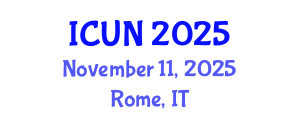 International Conference on Urology and Nephrology (ICUN) November 11, 2025 - Rome, Italy
