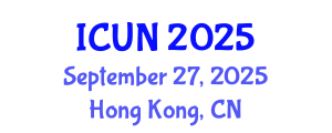 International Conference on Urology and Nephrology (ICUN) September 27, 2025 - Hong Kong, China