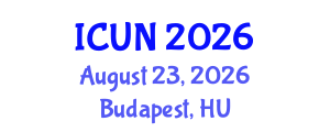 International Conference on Urology and Nephrology (ICUN) August 23, 2026 - Budapest, Hungary International Conference on Urology and Nephrology (ICUN) August 23, 2026 - Budapest, Hungary