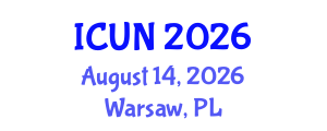 International Conference on Urology and Nephrology (ICUN) August 14, 2026 - Warsaw, Poland International Conference on Urology and Nephrology (ICUN) August 14, 2026 - Warsaw, Poland