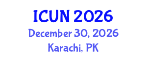 International Conference on Urology and Nephrology (ICUN) December 30, 2026 - Karachi, Pakistan International Conference on Urology and Nephrology (ICUN) December 30, 2026 - Karachi, Pakistan