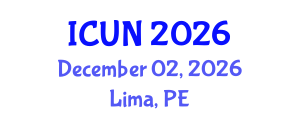 International Conference on Urology and Nephrology (ICUN) December 02, 2026 - Lima, Peru International Conference on Urology and Nephrology (ICUN) December 02, 2026 - Lima, Peru