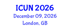 International Conference on Urology and Nephrology (ICUN) December 09, 2026 - London, United Kingdom International Conference on Urology and Nephrology (ICUN) December 09, 2026 - London, United Kingdom