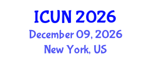 International Conference on Urology and Nephrology (ICUN) December 09, 2026 - New York, United States International Conference on Urology and Nephrology (ICUN) December 09, 2026 - New York, United States