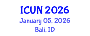 International Conference on Urology and Nephrology (ICUN) January 05, 2026 - Bali, Indonesia International Conference on Urology and Nephrology (ICUN) January 05, 2026 - Bali, Indonesia