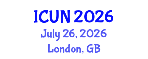 International Conference on Urology and Nephrology (ICUN) July 26, 2026 - London, United Kingdom International Conference on Urology and Nephrology (ICUN) July 26, 2026 - London, United Kingdom