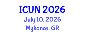 International Conference on Urology and Nephrology (ICUN) July 10, 2026 - Mykonos, Greece International Conference on Urology and Nephrology (ICUN) July 10, 2026 - Mykonos, Greece