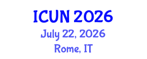 International Conference on Urology and Nephrology (ICUN) July 22, 2026 - Rome, Italy International Conference on Urology and Nephrology (ICUN) July 22, 2026 - Rome, Italy