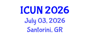 International Conference on Urology and Nephrology (ICUN) July 03, 2026 - Santorini, Greece International Conference on Urology and Nephrology (ICUN) July 03, 2026 - Santorini, Greece