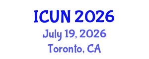 International Conference on Urology and Nephrology (ICUN) July 19, 2026 - Toronto, Canada International Conference on Urology and Nephrology (ICUN) July 19, 2026 - Toronto, Canada