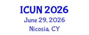 International Conference on Urology and Nephrology (ICUN) June 29, 2026 - Nicosia, Cyprus International Conference on Urology and Nephrology (ICUN) June 29, 2026 - Nicosia, Cyprus
