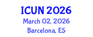 International Conference on Urology and Nephrology (ICUN) March 02, 2026 - Barcelona, Spain International Conference on Urology and Nephrology (ICUN) March 02, 2026 - Barcelona, Spain