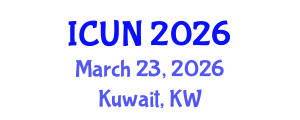 International Conference on Urology and Nephrology (ICUN) March 23, 2026 - Kuwait, Kuwait International Conference on Urology and Nephrology (ICUN) March 23, 2026 - Kuwait, Kuwait