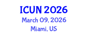 International Conference on Urology and Nephrology (ICUN) March 09, 2026 - Miami, United States International Conference on Urology and Nephrology (ICUN) March 09, 2026 - Miami, United States