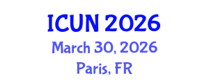 International Conference on Urology and Nephrology (ICUN) March 30, 2026 - Paris, France International Conference on Urology and Nephrology (ICUN) March 30, 2026 - Paris, France