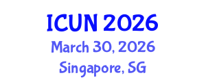 International Conference on Urology and Nephrology (ICUN) March 30, 2026 - Singapore, Singapore International Conference on Urology and Nephrology (ICUN) March 30, 2026 - Singapore, Singapore