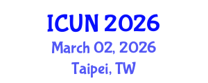 International Conference on Urology and Nephrology (ICUN) March 02, 2026 - Taipei, Taiwan International Conference on Urology and Nephrology (ICUN) March 02, 2026 - Taipei, Taiwan