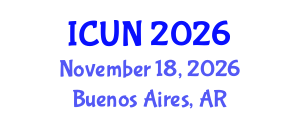 International Conference on Urology and Nephrology (ICUN) November 18, 2026 - Buenos Aires, Argentina International Conference on Urology and Nephrology (ICUN) November 18, 2026 - Buenos Aires, Argentina