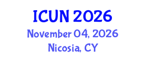 International Conference on Urology and Nephrology (ICUN) November 04, 2026 - Nicosia, Cyprus International Conference on Urology and Nephrology (ICUN) November 04, 2026 - Nicosia, Cyprus
