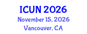 International Conference on Urology and Nephrology (ICUN) November 15, 2026 - Vancouver, Canada International Conference on Urology and Nephrology (ICUN) November 15, 2026 - Vancouver, Canada