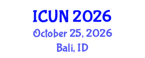 International Conference on Urology and Nephrology (ICUN) October 25, 2026 - Bali, Indonesia International Conference on Urology and Nephrology (ICUN) October 25, 2026 - Bali, Indonesia