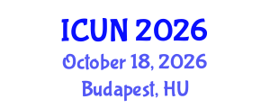 International Conference on Urology and Nephrology (ICUN) October 18, 2026 - Budapest, Hungary International Conference on Urology and Nephrology (ICUN) October 18, 2026 - Budapest, Hungary