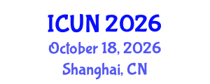 International Conference on Urology and Nephrology (ICUN) October 18, 2026 - Shanghai, China International Conference on Urology and Nephrology (ICUN) October 18, 2026 - Shanghai, China