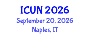 International Conference on Urology and Nephrology (ICUN) September 20, 2026 - Naples, Italy International Conference on Urology and Nephrology (ICUN) September 20, 2026 - Naples, Italy