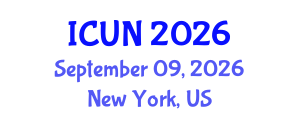 International Conference on Urology and Nephrology (ICUN) September 09, 2026 - New York, United States International Conference on Urology and Nephrology (ICUN) September 09, 2026 - New York, United States