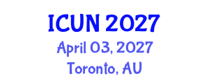 International Conference on Urology and Nephrology (ICUN) April 03, 2027 - Toronto, Australia International Conference on Urology and Nephrology (ICUN) April 03, 2027 - Toronto, Australia
