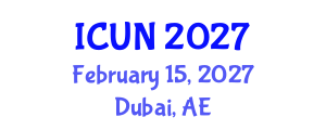 International Conference on Urology and Nephrology (ICUN) February 15, 2027 - Dubai, United Arab Emirates International Conference on Urology and Nephrology (ICUN) February 15, 2027 - Dubai, United Arab Emirates