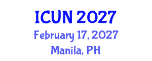 International Conference on Urology and Nephrology (ICUN) February 17, 2027 - Manila, Philippines International Conference on Urology and Nephrology (ICUN) February 17, 2027 - Manila, Philippines