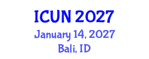 International Conference on Urology and Nephrology (ICUN) January 14, 2027 - Bali, Indonesia International Conference on Urology and Nephrology (ICUN) January 14, 2027 - Bali, Indonesia