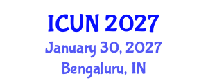 International Conference on Urology and Nephrology (ICUN) January 30, 2027 - Bengaluru, India International Conference on Urology and Nephrology (ICUN) January 30, 2027 - Bengaluru, India