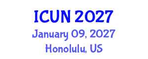 International Conference on Urology and Nephrology (ICUN) January 09, 2027 - Honolulu, United States International Conference on Urology and Nephrology (ICUN) January 09, 2027 - Honolulu, United States