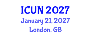International Conference on Urology and Nephrology (ICUN) January 21, 2027 - London, United Kingdom International Conference on Urology and Nephrology (ICUN) January 21, 2027 - London, United Kingdom
