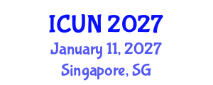 International Conference on Urology and Nephrology (ICUN) January 11, 2027 - Singapore, Singapore International Conference on Urology and Nephrology (ICUN) January 11, 2027 - Singapore, Singapore