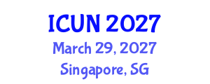 International Conference on Urology and Nephrology (ICUN) March 29, 2027 - Singapore, Singapore International Conference on Urology and Nephrology (ICUN) March 29, 2027 - Singapore, Singapore