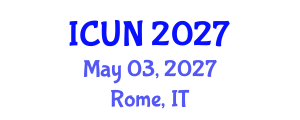 International Conference on Urology and Nephrology (ICUN) May 03, 2027 - Rome, Italy International Conference on Urology and Nephrology (ICUN) May 03, 2027 - Rome, Italy