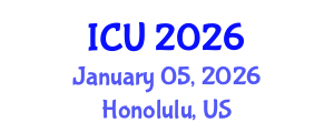 International Conference on Urology (ICU) January 05, 2026 - Honolulu, United States International Conference on Urology (ICU) January 05, 2026 - Honolulu, United States