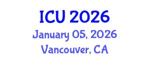 International Conference on Urology (ICU) January 05, 2026 - Vancouver, Canada International Conference on Urology (ICU) January 05, 2026 - Vancouver, Canada